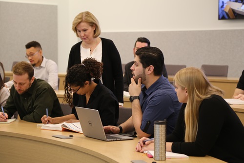 Ann Teaching Students